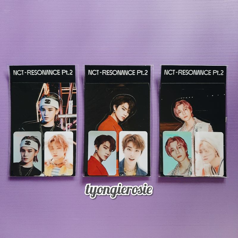 NCT 2020 - RESONANCE Pt. 2 MD HOLO STANDEE + LENTICULAR TAEYONG XIAOJUN HENDERY (SEALED)