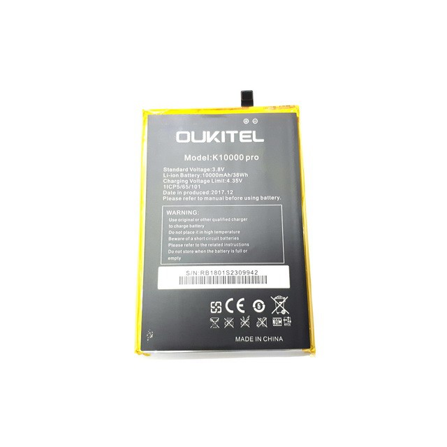 Baterai Hape Oukitel K10000 Pro New Original 100% 10000mAh Battery