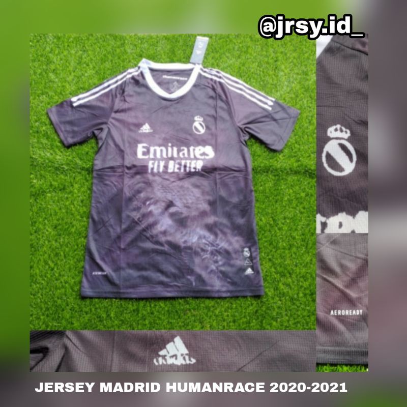 JERSEY BOLA REAL MADRID HUMANRACE 2020-2021