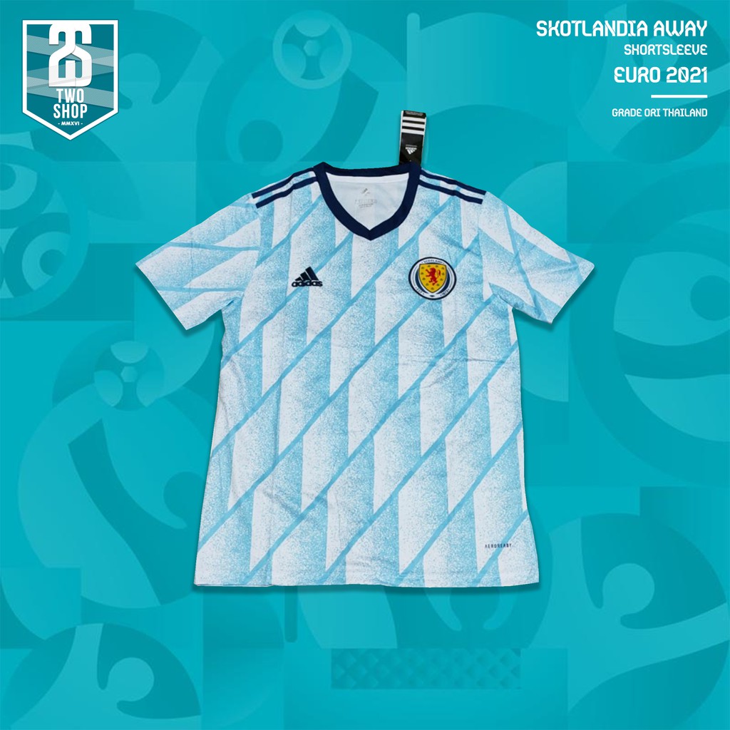 Jersey Bola Skotlandia Away EURO 2021 Grade Ori
