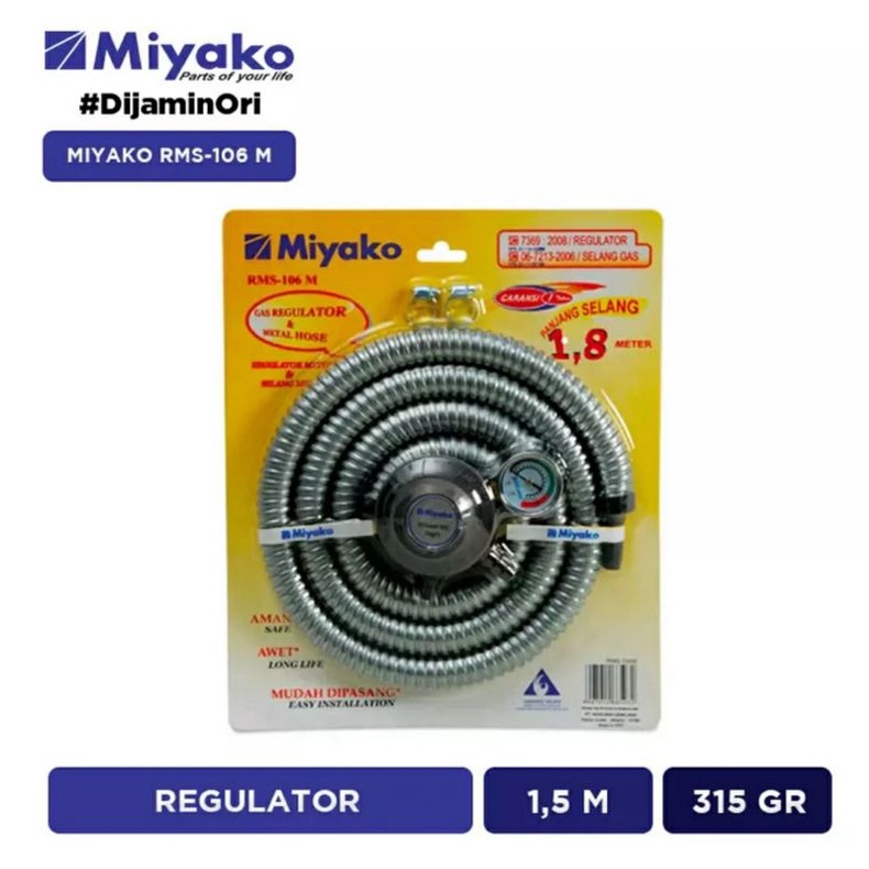 Miyako Regulator RMS-106 M Garansi Resmi