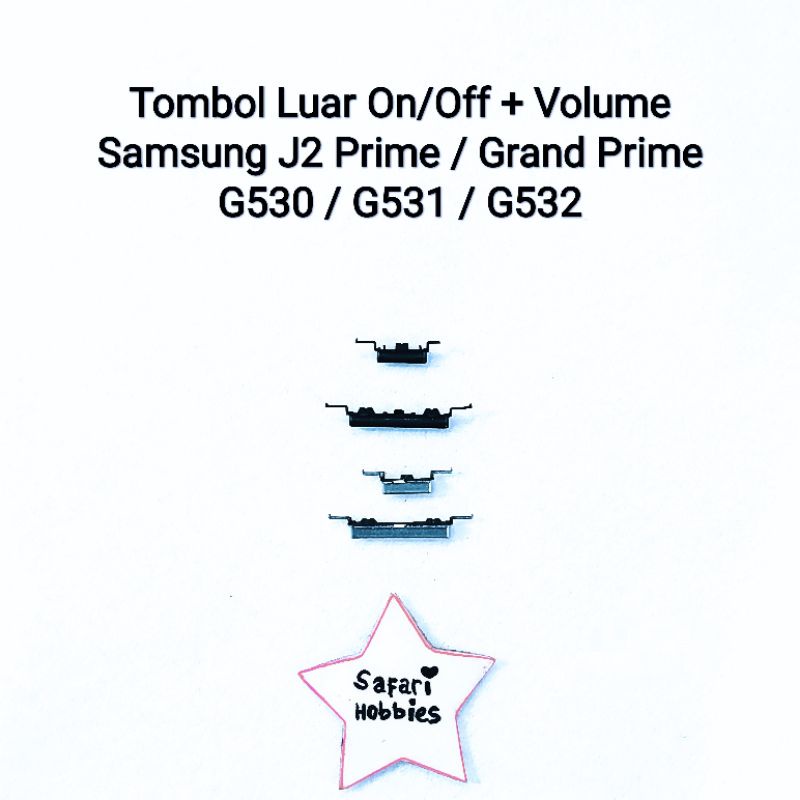 Tombol Luar Samsung J2 Prime / Grand Prime / G530 On/Off + Volume