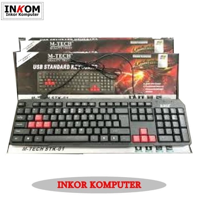 Keyboard M-Tech STK-01 USB Keyboard Standard STK 01