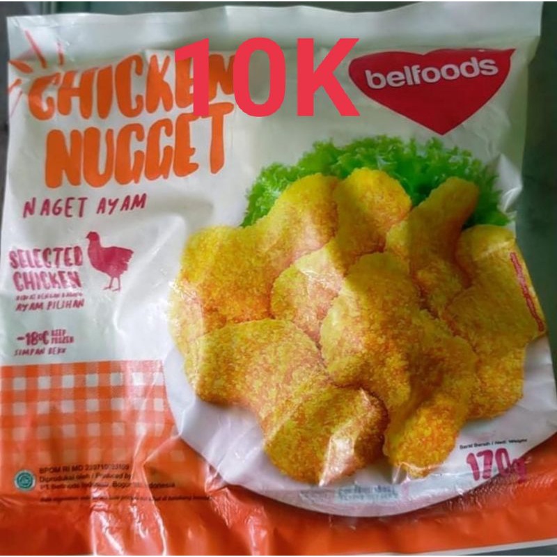 

chicken nugget belfood 170g