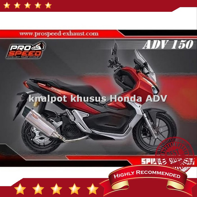 Jual Knalpot Prospeed Spider Series ADV 150