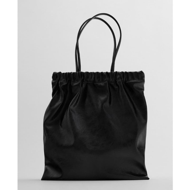 ZRA DRAWSTRING CLOSURE TOTE BAG