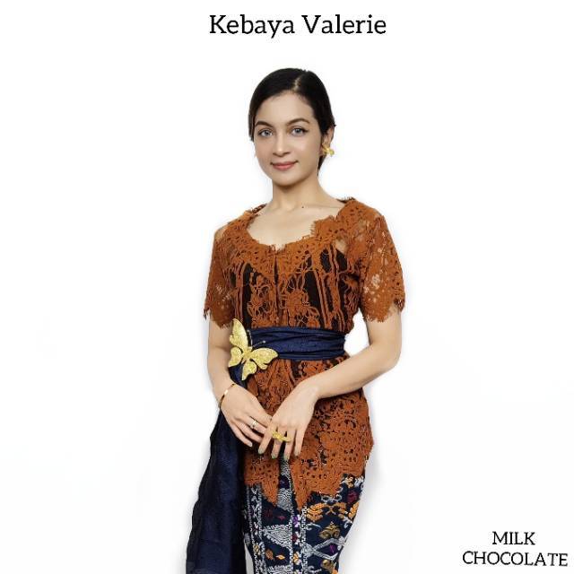 Atasan Kebaya Semifrance Velvet Sabrina Valerie