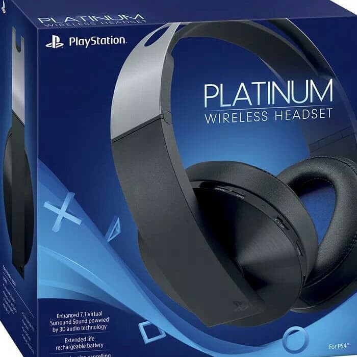sony playstation 4 wireless platinum headset