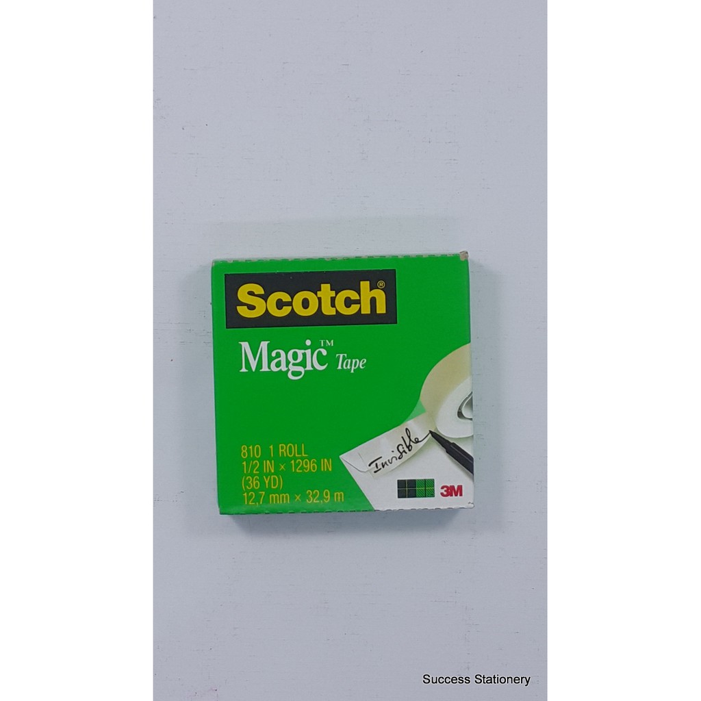 

3M SCOTCH TAPE 810 1/2 x 36 YARD