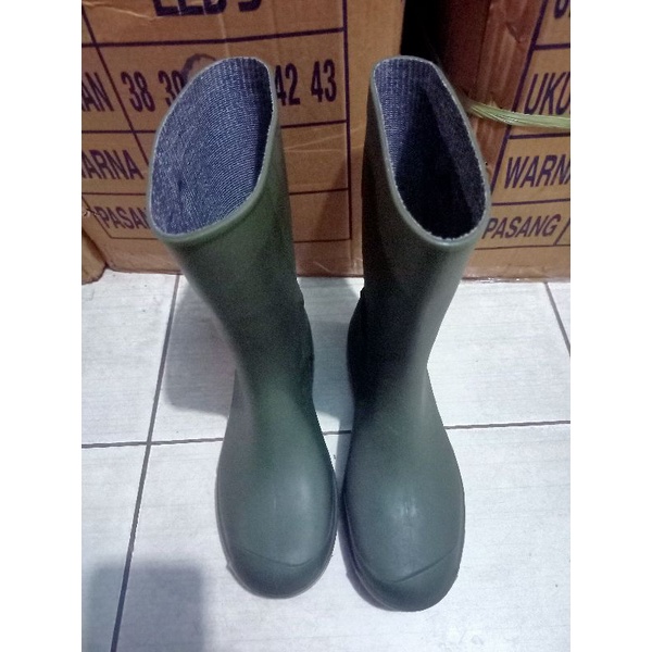 AP BOOTS TERRA ECO5 HIJAU PENDEK/AP BOOTS TERRA PENDEK HIJAU