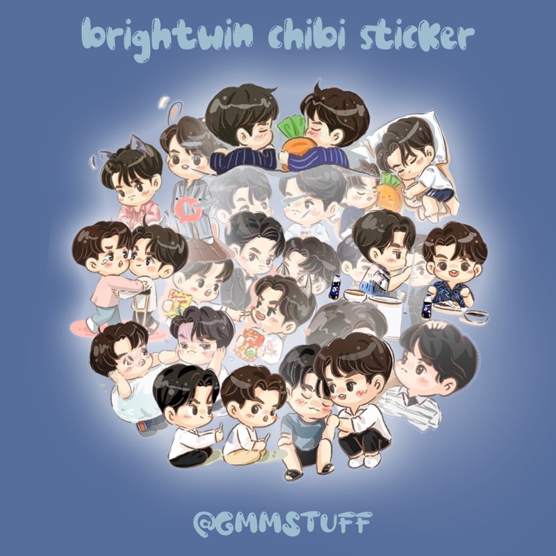 

STICKER PACK BRIGHTWIN CHIBI