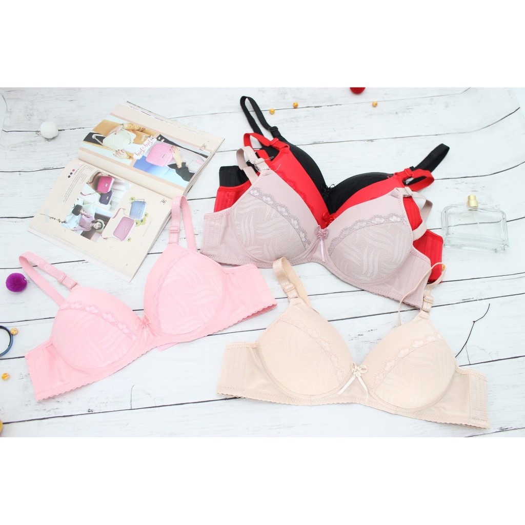 RUMI  | TOKO KL BH Bra BUSA PREMIUM TIPIS TANPA KAWAT CUP SETARA B - C KAIT / KANCING 3 size 36-42B MOTIF SAY YES