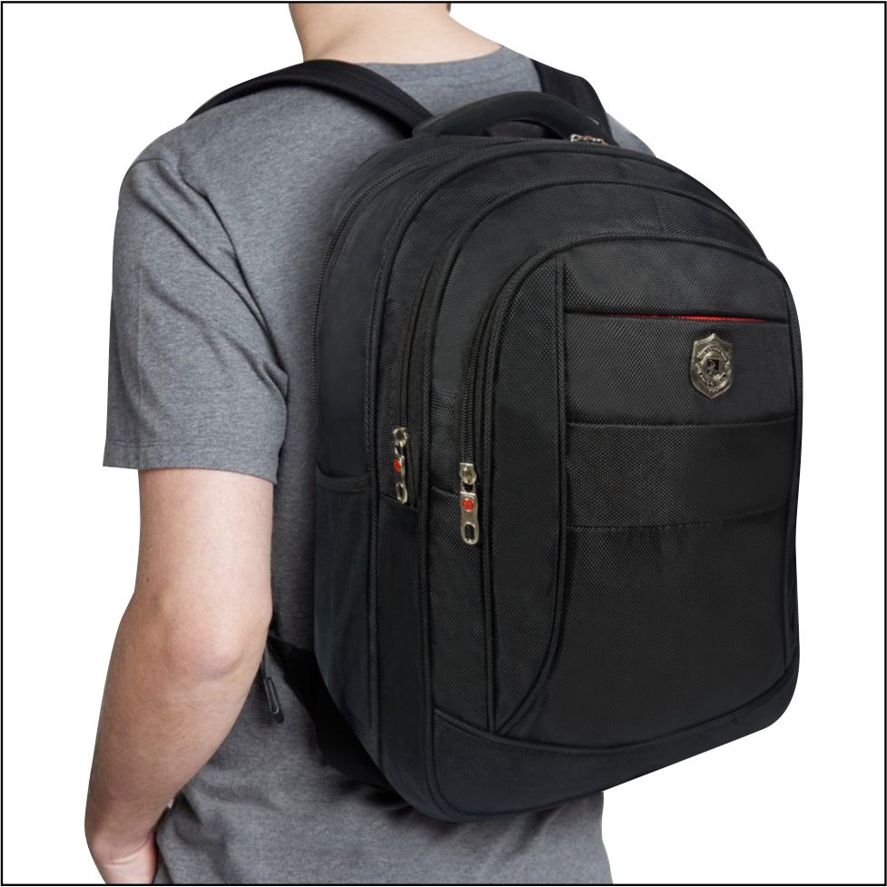 Tas Ransel Laptop Polo GLobal Bahan Tebal Rangsel Gendong Sekolah Untuk Pria Wanita Unisex - PG 9722