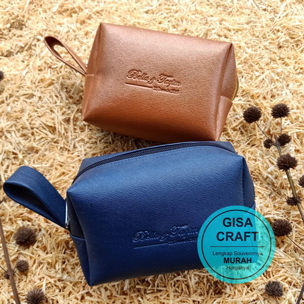 Gisacraft Souvenir clutch boxy uk +- 14 x 7 x 10 cm /dompet boxy /dompet kotak /dompet cantik /dompe