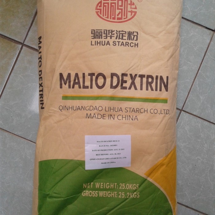 

MALTODEXTRIN LIHUA STARCH...1 SAK 25KG... GOJEK ONLY