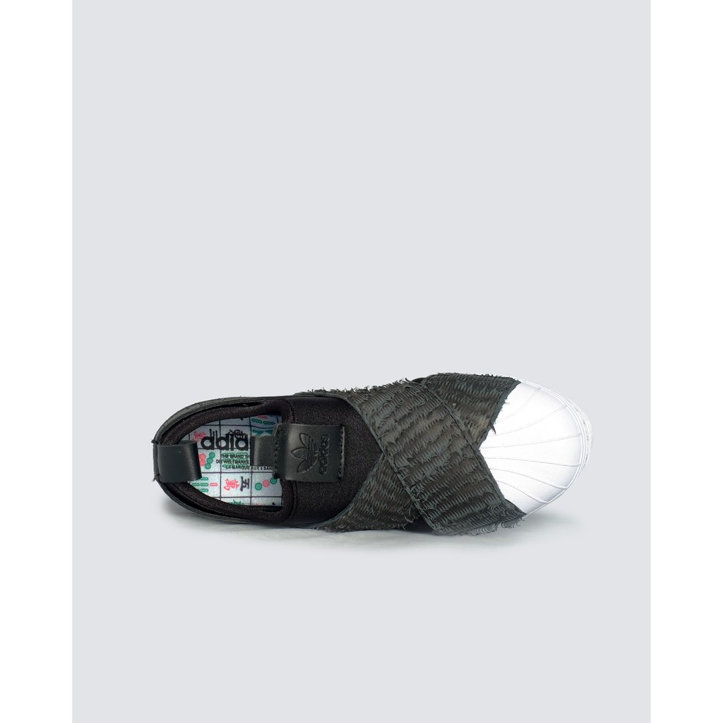 Adidas Superstar Slip on CNY Rooster Black White