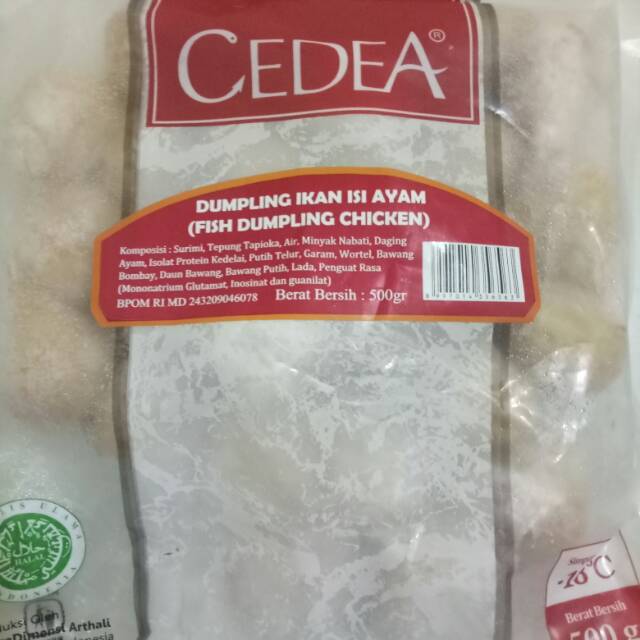 CEDEA DUMPLING IKAN ISI AYAM