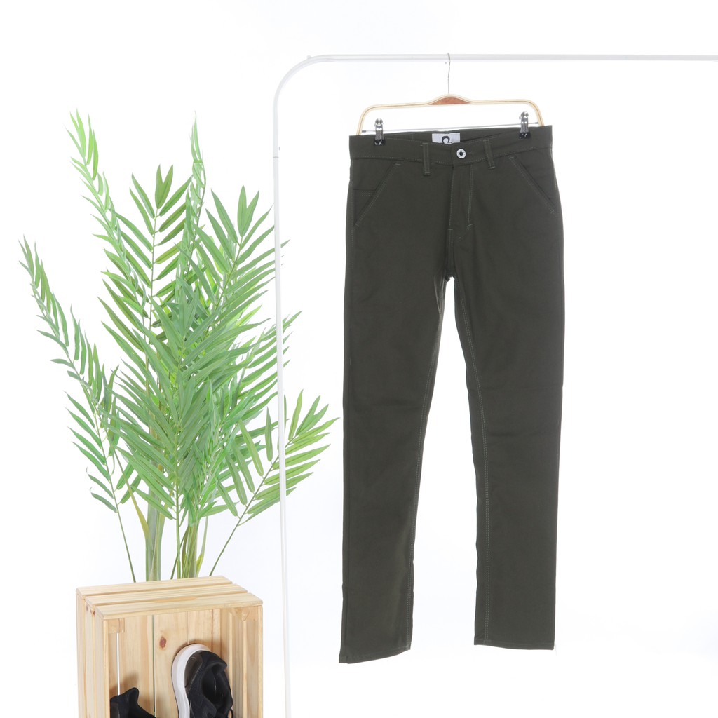  Libra  Celana  Chino  Premium Green Army Shopee Indonesia