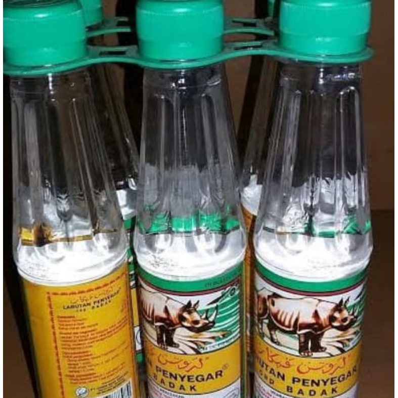 

Larutan botol cap badak satu tenteng isi 6 botol 200ml