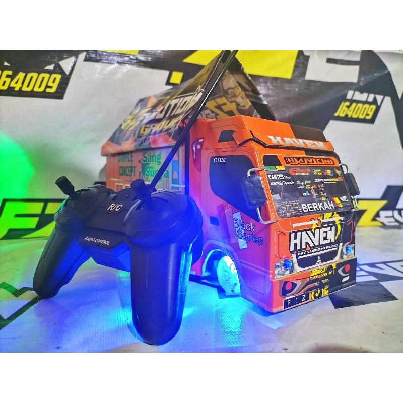 Miniatur truk Oleng Remote