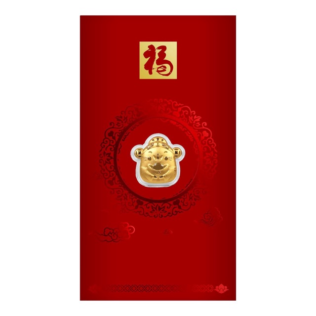 amgpao Coin Emas Shio Tikus 2020/ Emas asli 24karat, 999 hkg gold