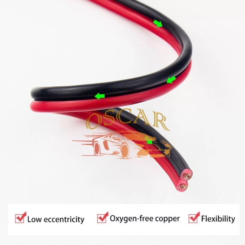 KABEL SERABUT NYZ MERAH HITAM ISI 2 (2X10MM) (2X23MM) (2X30MM)KABEL ARUS DC METER