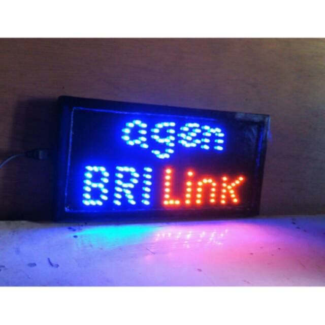 Led sign / tulisan lampu led agen brilink