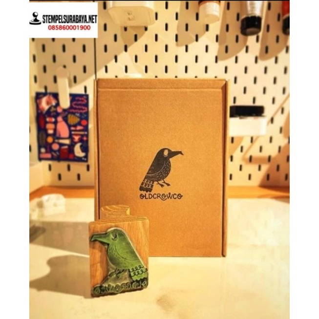

stempel media kardus karton untuk kemasan makanan atau minuman