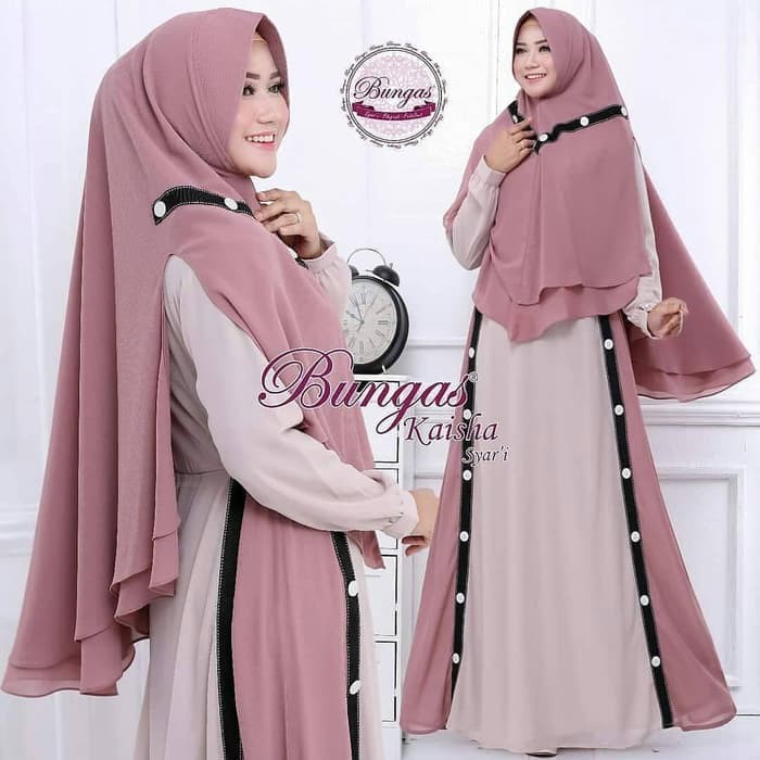 GAZA SYARI 1 IK (VAR) D2 BAJU GAMIS WANITA TERBARU / GAMIS SYARI