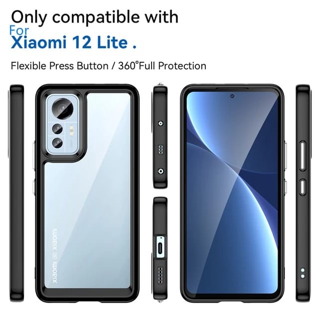 XIAOMI 12T 5G / 12 PRO / 12 LITE 5G SOFT CASE PROTECTIVE HYBRID COVER