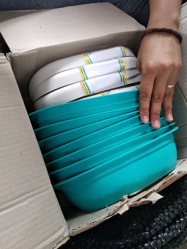 Verona Set Of 7 Pcs Bahan Plastik Bpa Free Original