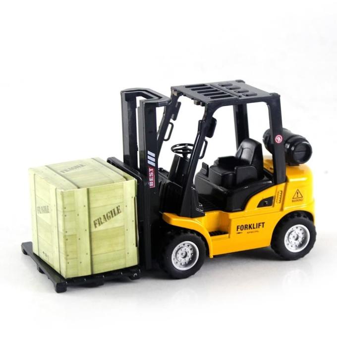 Diecast Miniatur Mainan Mobil Alat Berat Metal Forklift