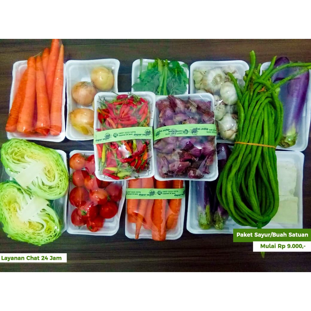 

PAKET SAYURAN HIEGENIS MURAH