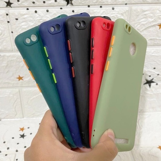 CASE BABY SKIN MACARON + PROTECT CAMERA REALME 8 5G SOFTCASE - FA