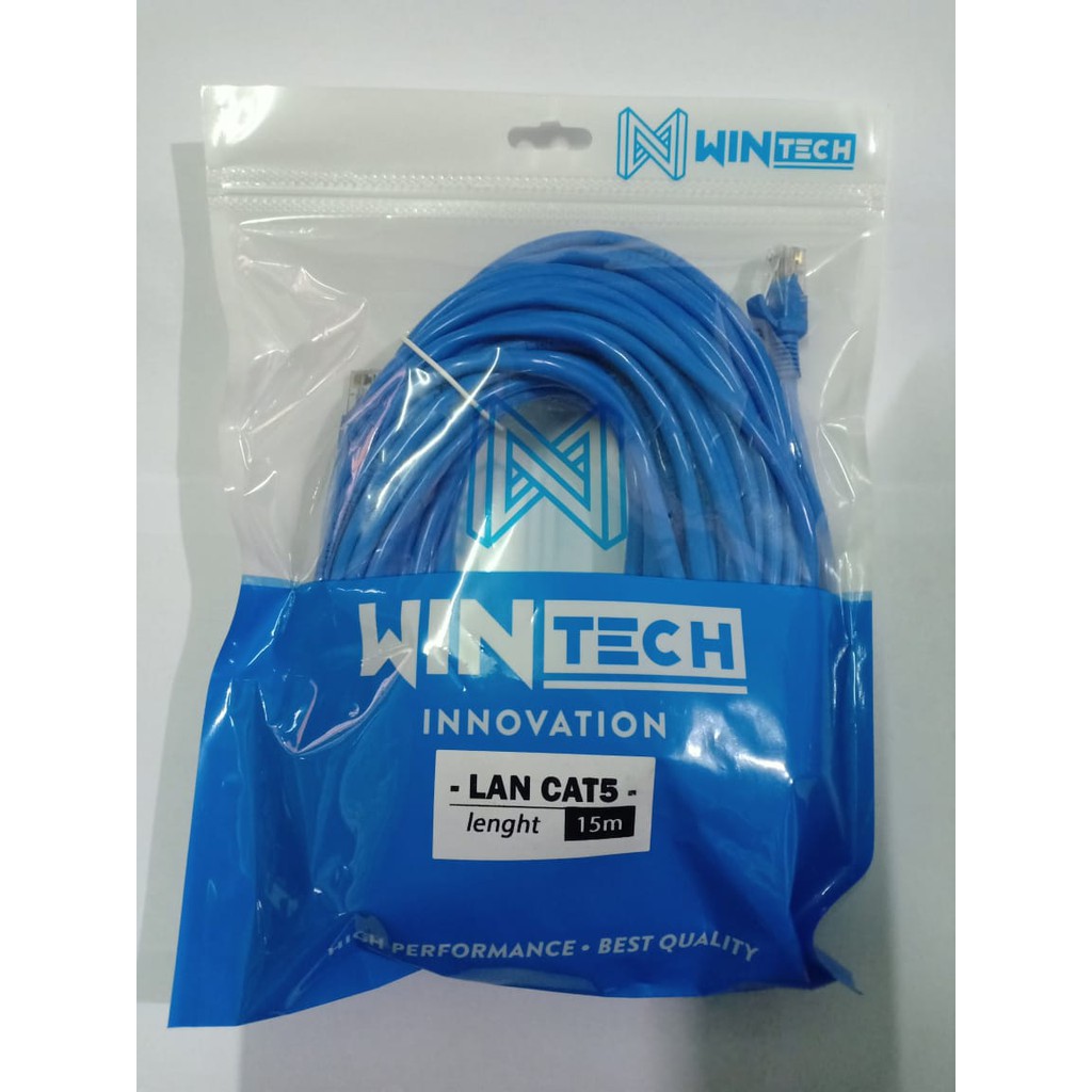 Kabel LAN 15 Meter + RJ-45