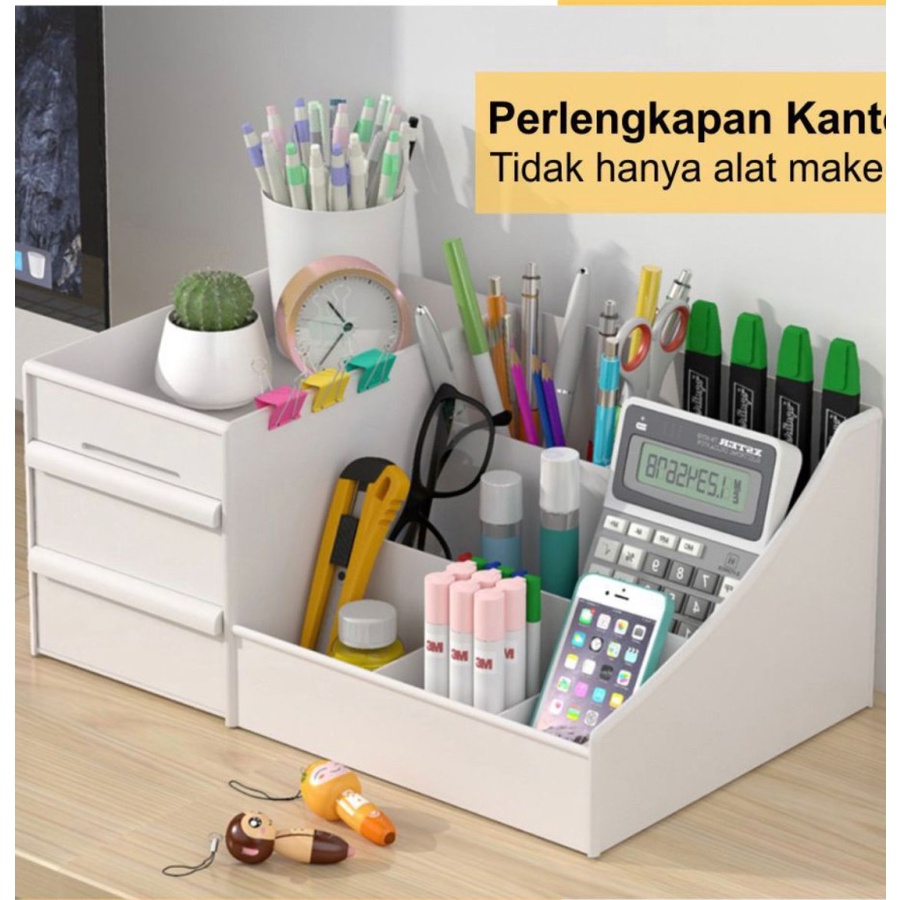 RAK PENYIMPANAN KOSMETIK KOTAK MAKE UP STORAGE // ORGANIZER TEMPAT COSMETIC // RAK KOSMETIK - BC