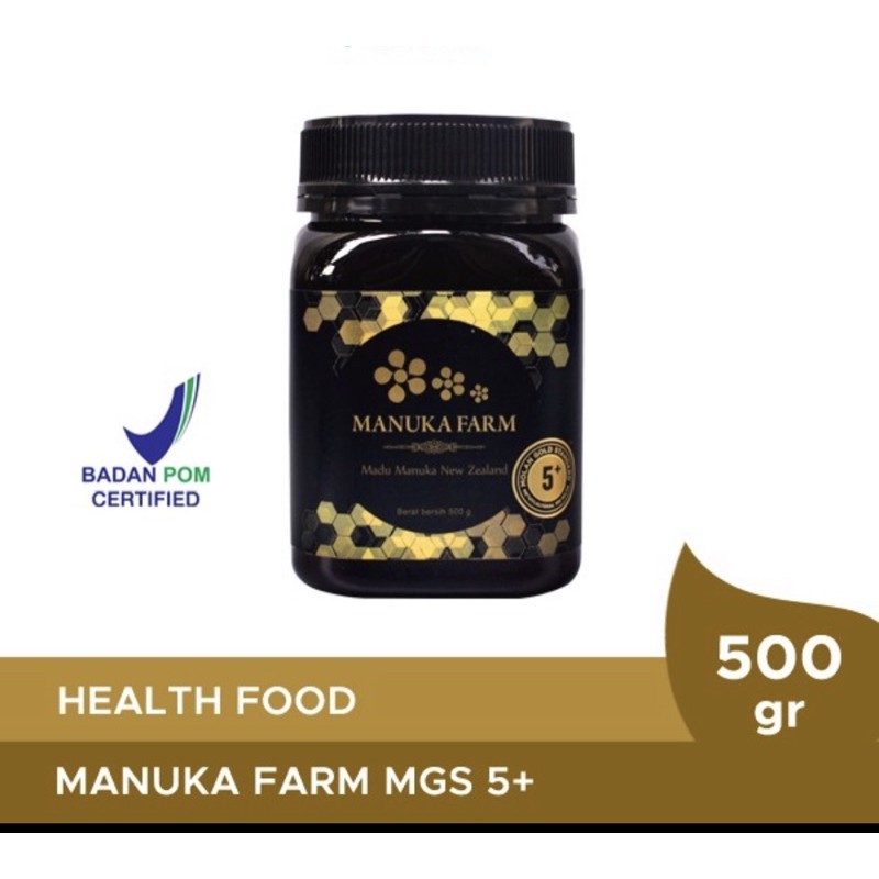 

Manuka Farm Manuka Honey mgs5+ 500gram