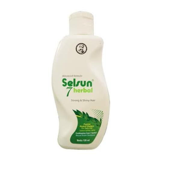 Selsun Shampoo 7 Herbals - Tujuh - Seven Herbal 60ML 60 ML