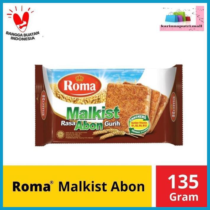 

E5Ewsfg- Roma Malkist Abon Crackers @135 Gr 78Itjyhf-