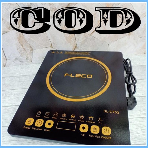 Kompor Induksi Fleco - Kompor Listrik Fleco - Induction Stove 1200w ORI