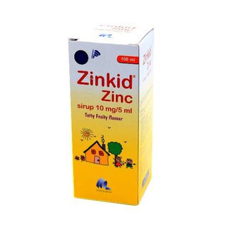 ZINKID Sirup 100 ML - ZINK Vitamin Anak Diare Zinc Syrup