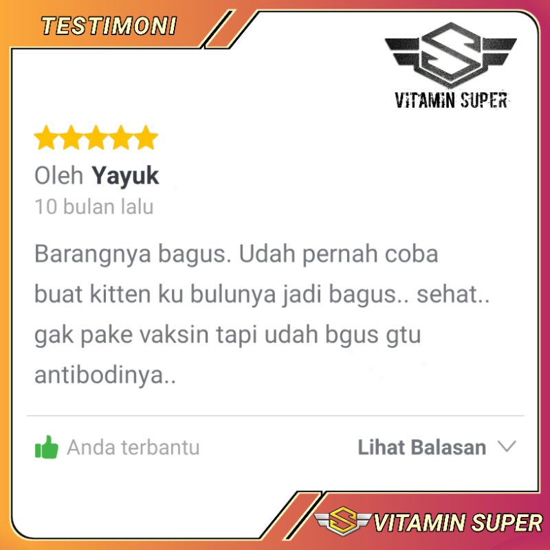 Vitamin Kucing Uky Amino 100ml Dijamin Bagus | Vitamin Nafsu Makan, Bulu Gembul, Kulit  dan Antibodi