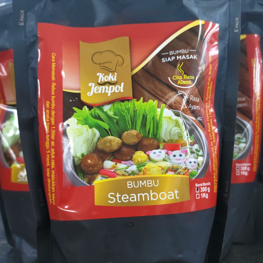 

Koki Jempol bumbu steamboat 300 gr