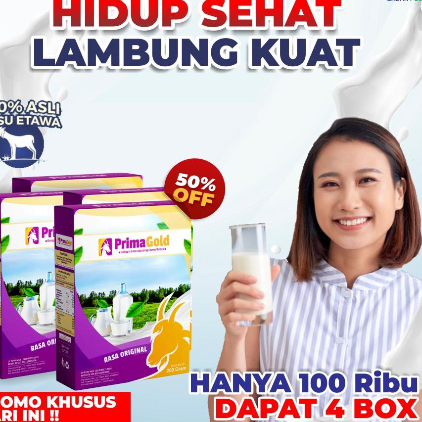 

ZQD Susu Kambing Etawa 100% PRIMA GOLD➹❤ (Produk Keren)Pasti murah ➹