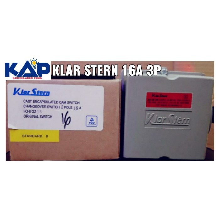 [PROMO EKSKLUSIF] Ohm Saklar Klar Stern 3P 16A BERKUALITAS