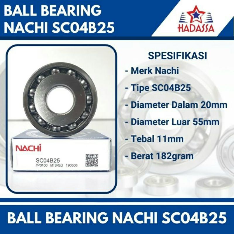 Ball Bearing Nachi SC04B25
