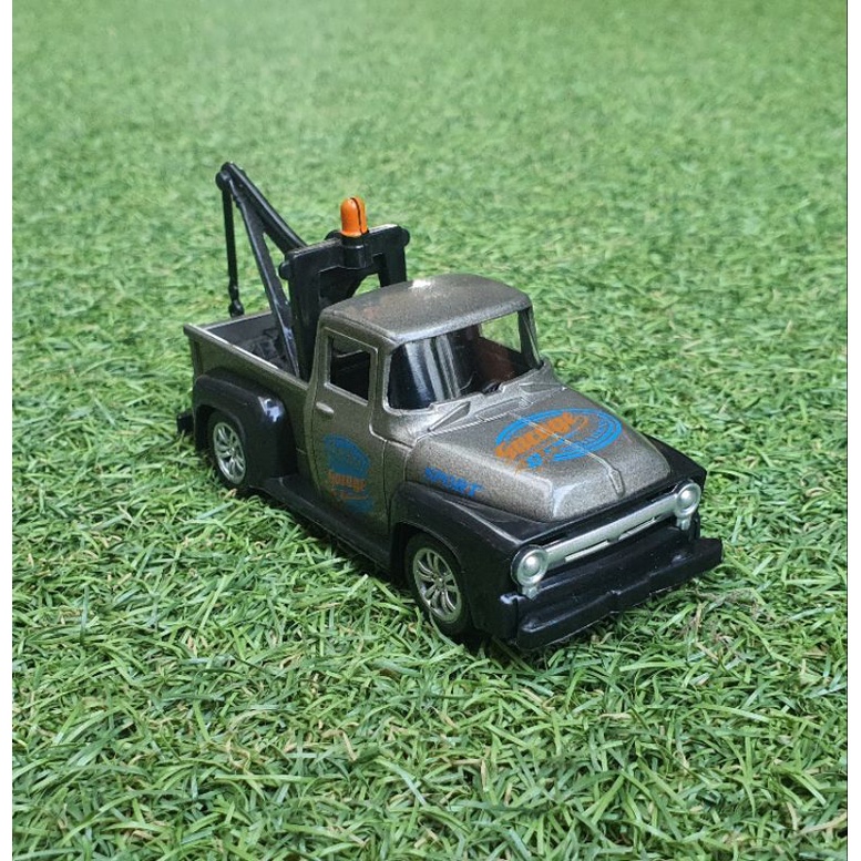 Mainan Diecast mobil pick up classic Vintage car Miniatur Mobil Mobilan Jadul Pickup