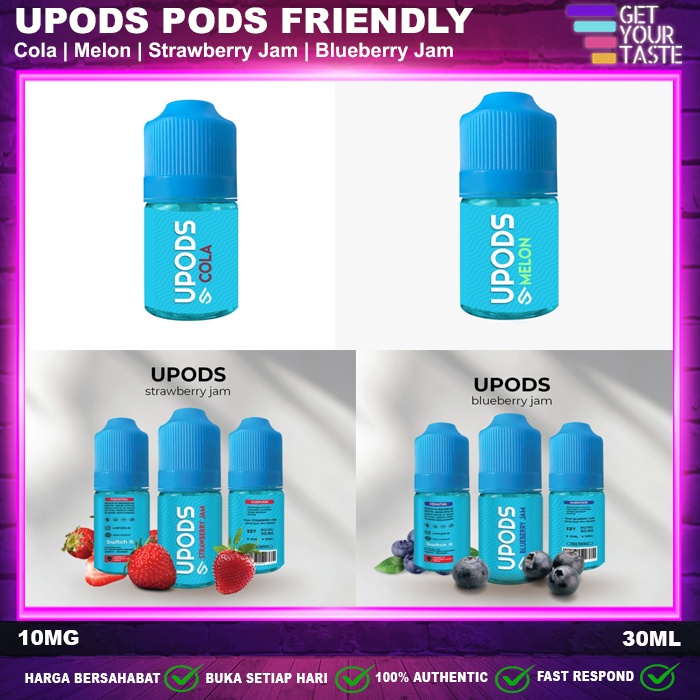 Upods Switch it 30ML - Strawberry Mango Grape Kiwi Peach Mint Kretek