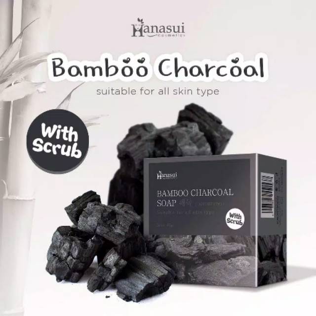 HANASUI BAMBOO CHARCOAL/SABUN ARANG