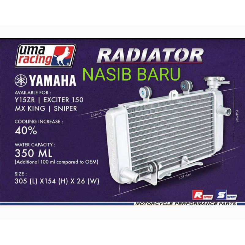 RADIATOR UMA RACING MX KING